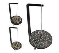 Présentoir à colliers - Support décoratif de sorcière en bois naturel, porte-bijoux pour salon, yoga, méditation, espace de travail, chambre à coucher | Élégant accessoire de présentation de collier