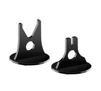 Présentoir à couteaux | Étagère de 2 pièces avec base antidérapante | Supports en acrylique pour objets de collection - Pour chambre, bureau, coiffeuse, cuisine, maison, fête, collection pour table