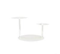 Présentoir à dessert en acrylique transparent à 3 niveaux pour gâteaux, cupcakes, pâtisseries, spectacles, boulangerie, fêtes à la maison, économie d'espace, style minimaliste