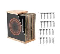 Présentoir à disques de collection - Boîte de rangement moderne en acrylique transparent - de table pour album de musique, salon, salle de cinéma maison, appartement,