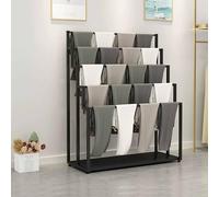 Présentoir à écharpes, porte-cravate et écharpe en métal pour magasin de détail, organisateur commercial hijab, porte-ceinture et porte-serviette, support suspendu pour boutique