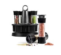 Presentoir A Epices Rotatif - 6 Pots - Plastique