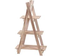 Présentoir à fleurs en bois 3 étages