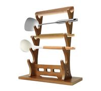 Présentoir à flûte - Rack à bois à 5 niveaux, élégant support de table, dispositif organisateur durable, présentoir pour collection d'instruments de musique | Salon Boutique S