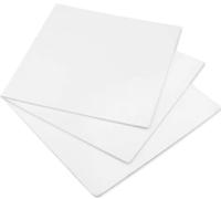 Présentoir à gâteau carré, 35 cm, blanc