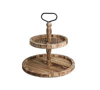 Présentoir à gâteaux à 3 Niveaux, Plateau de Service en Bois à Plusieurs Niveaux, Tour à Cupcakes, Dessert créatif de Style européen, Support pour Buffet de Bon
