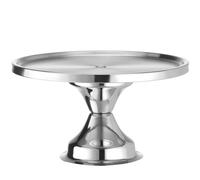 Présentoir à gâteaux en acier, diamètre 322 x 175 mm