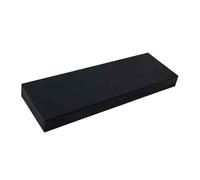 Présentoir à gâteaux rectangulaire pour Desserts et Objets de Collection, présentoir à Bijoux et Figurines, Grand Format 50 x 50 x 10 cm, Finition Noire élégante.