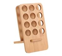 Présentoir à huile essentielle, organiseur en bois pour huile essentielle, 12 grilles porte-diffuseur organisateur de table | Support multifonctionnel robuste pour présentation d'huiles essentielles