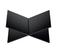 Présentoir À Livre Ouvert - Support De Livre En Acrylique Multifonctionnel De Type X, Support De Table Basse De Bureau, Transparent Réglable | Lecture Étude Bureau À Domicile Voyage Manuels Ma