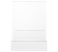 Présentoir à Livres en Acrylique Transparent, Support de Bureau Simple | Rangement et Affichage des Ouvrages, Design Épuré, pour Boutique, Étagère et Présentation de Table