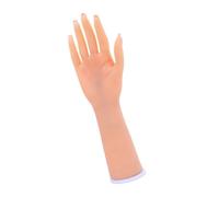 Présentoir à main élastique réaliste pour photographie de produit, pratique des ongles et diffusion en direct