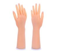 Présentoir à main élastique réaliste pour photographie de produit, pratique des ongles et diffusion en direct