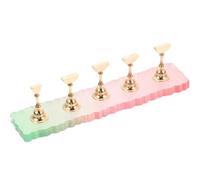 Présentoir à Ongles Décoratif en Acrylique pour Pratique en Salon | Support Léger, Fixation Facile, Affichage des Capsules Artificielles, pour Écoles et Artistes Spécialisés