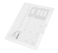 Présentoir à Ongles en Acrylique pour Nail Art et Couleurs, Panneau | Stable et Robuste, pour Trouver Vite les Teintes, Mise en Valeur