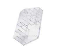 Présentoir à ongles en acrylique transparent - Grande capacité - Étagère de rangement pour manucure