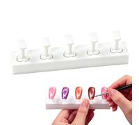 Présentoir à Ongles Press On Support d'Affichage pour la Formation | Support pour peinture d'à ongles Pour débutants, passionnés et utilisateurs confirmés, - à la maison, en salon et en studio