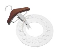 Présentoir à Ongles Rond en Acrylique pour Salon et Étudiants | Visibilité Nette, Aide au Choix Client, Transport Facile, Surface Lisse, Style Moderne Minimaliste
