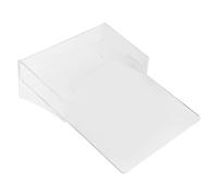 Présentoir à Prospectus en Acrylique pour Bureau, Compact et Moderne | Surface Lisse, Gain de Place, pour Étagères et Comptoirs, Rangement Documents, Style Épuré