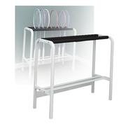 Présentoir à Raquettes, Support de Rangement sur Pied pour Raquettes de Tennis, Support de Badminton avec Bras en Mousse, présentoir de Rangement pour garages, Courts de Tennis, salles de SP