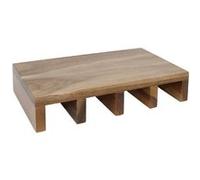 Olympia Support en bois pour tacos 275 x 150 x 55 mm