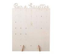 Générique Présentoir à sucettes en bois 40 x 30 cm