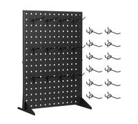 Présentoir À Tableau Perforé Sur Pied Organisateur de bijoux gain de place | Petite perforée Pour magasins, marchés, stands, colliers, bracelets, badges