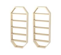 Présentoir à vernis à ongles en métal à 6 niveaux, supports de vernis à ongles parfumés pour le mur, étagère de vernis à ongles de salon, supports de rangement pour art mural (couleur : glod, taille