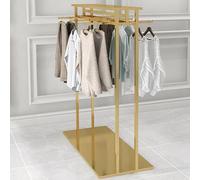 Présentoir à vêtements de Boutique - Présentoir Commercial Nakajima avec Barres de Suspension - Cintre pour Magasin de détail à Vendre - Présentoir à vêtements élégant sur piédestal