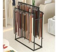 Présentoir à vêtements pour Lingerie Présentoir à Ceinture au Sol Organiseur en métal Double Face Multicouche pour sous-vêtements, Culottes, Chaussettes, Pantalons, vêtements comme