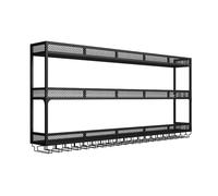 Présentoir à vin Mural en métal Moderne avec lumière LED, étagères d’Exposition pour Bouteilles d’Alcool flottantes, étagère de Rangement pour Bar avec Support en Verre, pour la Cuisine, Le