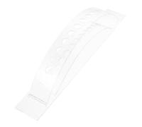 Présentoir Acrylique Arqué Transparent pour 12 Stylos de Maquillage | Bords Lisses, Ne Raye Pas les Mains, Résistance à L’usure, pour Organiser le Bureau