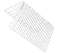 Présentoir Acrylique Triangulaire pour CD et Vinyle, Rangement Bureau | Stabilité Renforcée, Garde L’espace Net, Usage Maison ou Dortoir, Style Moderne Classique, Beau Rendu