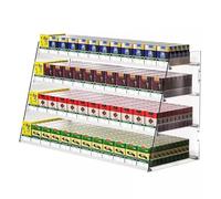 Présentoir Automatique - Armoire de Vente au détail Transparente pour Chewing-Gum et Petits Jouets, Options Multi-Tailles (62 x 29 x 42 cm) - Parfait pour Les dépanneurs