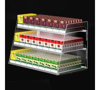 Présentoir automatique pour distributeur de cigarettes à 3/4 niveaux pour comptoir de magasin, porte-cigarettes