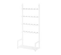 Présentoir autonome en métal avec crochet pour le stockage de détail et l'exposition