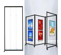 Présentoir Autonome Pour Expositions D'art, Chevalet Peinture Et Mariage, Panneau D'affichage Marketing Commercial, Étagère Publicitaire, Pour Exposition De Peinture(5pcs,100x200cm/39.4x78.7in)