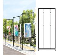 Présentoir Autonome Pour Expositions D'art, Mobile Support Publicitaire, Chevalet Peinture Et Mariage, Panneau D'affichage Marketing Commercial(1pcs,100x250cm/39.4x98.4in)