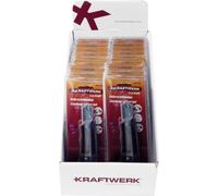 Présentoir avec cutter 5 lames de rechange 165mm 18mm 20pcs