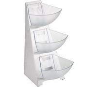 APS Germany Étagère de cuisine Multi-Rack Distributeur 3 niveaux inox 18/0 1 L par bec