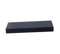 Présentoir carré pour présentations de mariée, Base de Mannequin pour Bijoux, Desserts et Objets de Collection - Vitrine Noire 100 x 40 x 10 cm, idéale pour la restaurat