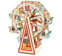 PartyDeco - PRÉSENTOIR Carton Grande Roue 8 CABINES 50CM