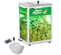 Présentoir chauffant lumineux pour nachos, popcorn et cacahuètes, LED 100 W Roya