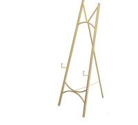 Présentoir, chevalet d'artiste pliable et réglable en métal, support d'affichage en fer forgé for mariage(120 cm)