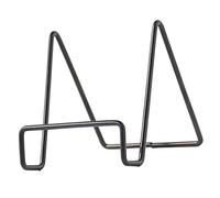 Présentoir Chevalet en Fer Support De Journal Magazine Métal Stockage Livre Livre Rack - B- Noir S