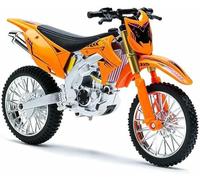 PréSentoir Collection pour Maquette Moto pour Kawasaki Kx450 L'éPour Chelle 1/10(Orange)