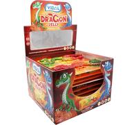 Présentoir complet Vidal Dragon Jelly 22 gommes de fruits sous blister