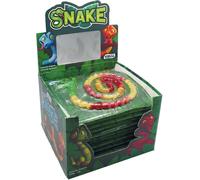 Présentoir complet Vidal Jelly Snake 11x 1 mètre de serpentins en gomme de fruits