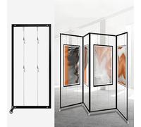 Présentoir d'art pour expositions, intérieur et extérieur, panneau de marketing commercial pour galeries d'art et foires artisanales, 1 pièce (60 x 150 cm)