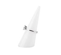 Présentoir de Bague, Présentoir de Bijoux de Bague, Support de Bague d'affichage à Doigt Unique 5 Pièces 5 Pièces Support de Bague en Plastique Cône de Doigt Présentoir de